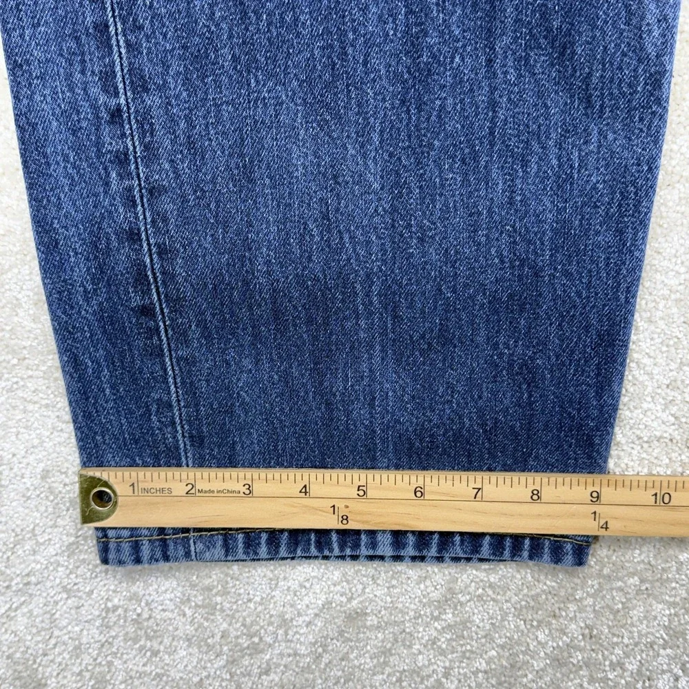 Levis 505 Jeans Mens 40x31 Blue Denim High Rise Straight Leg‎ Regular Fit
